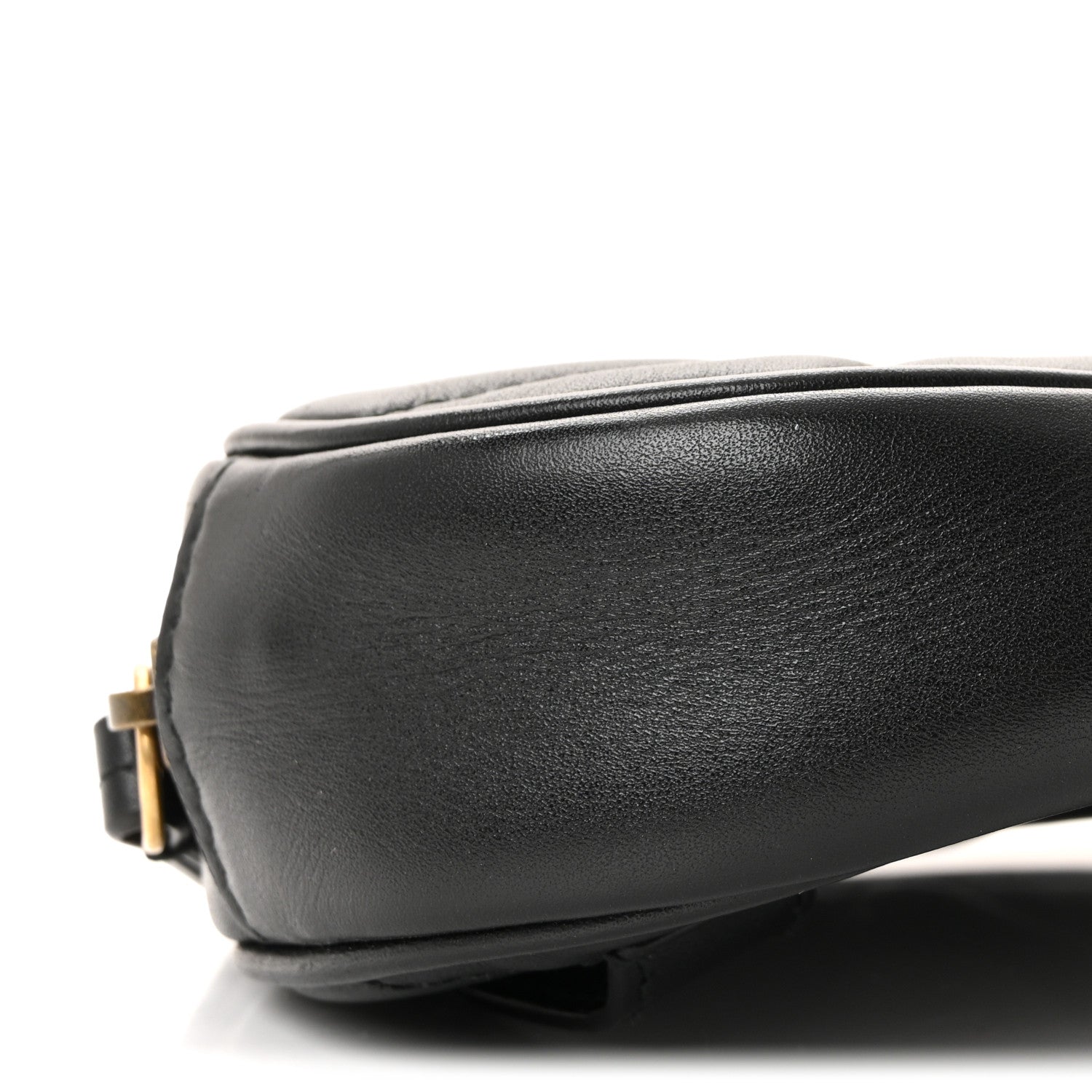 Calfskin Matelasse GG Marmont Belt Bag 85 34 Black