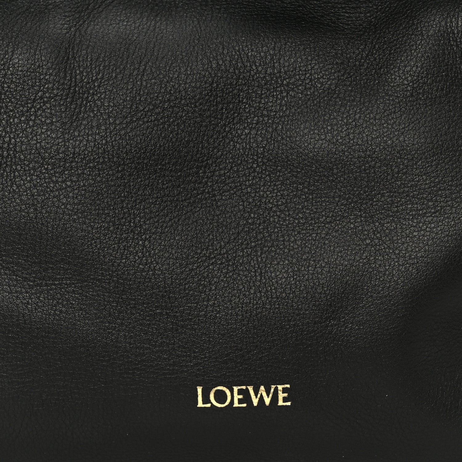 Calfskin Mini Flamenco Knot Clutch Black