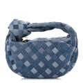 Nappa Denim Effect Intrecciato Mini Jodie Denim