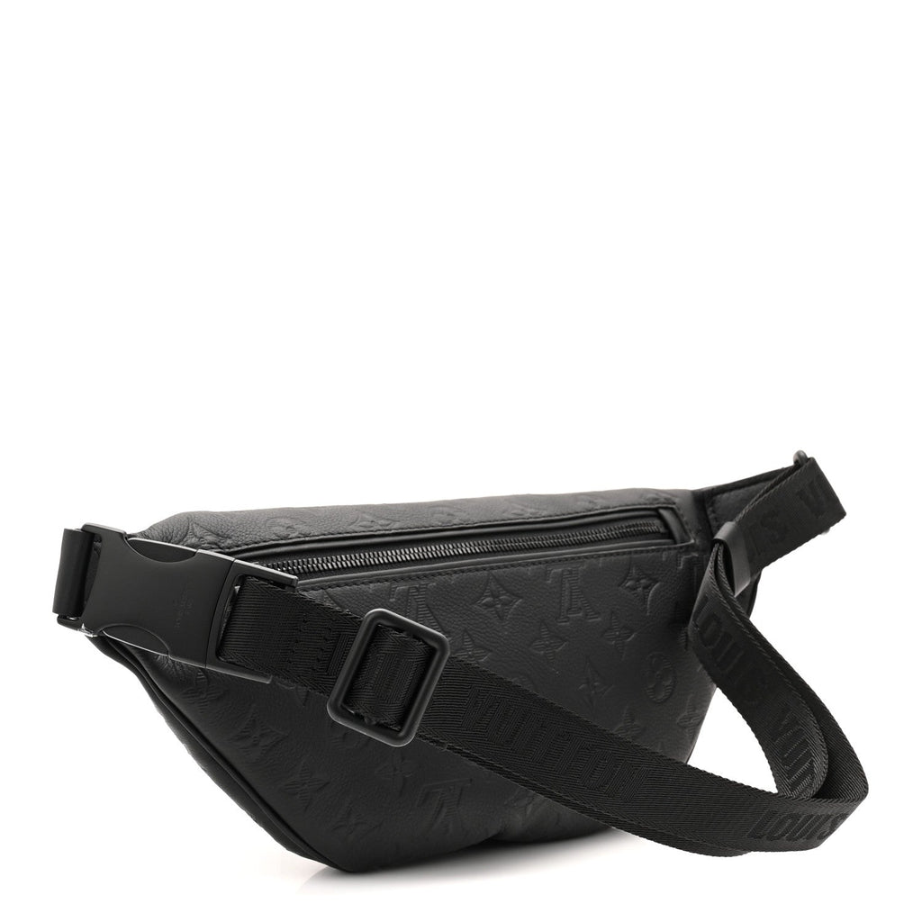 Calfskin Monogram Shadow Discovery Bumbag Black