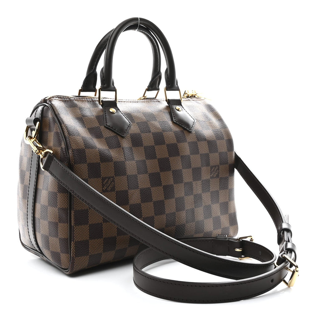 Damier Ebene Speedy Bandouliere 25