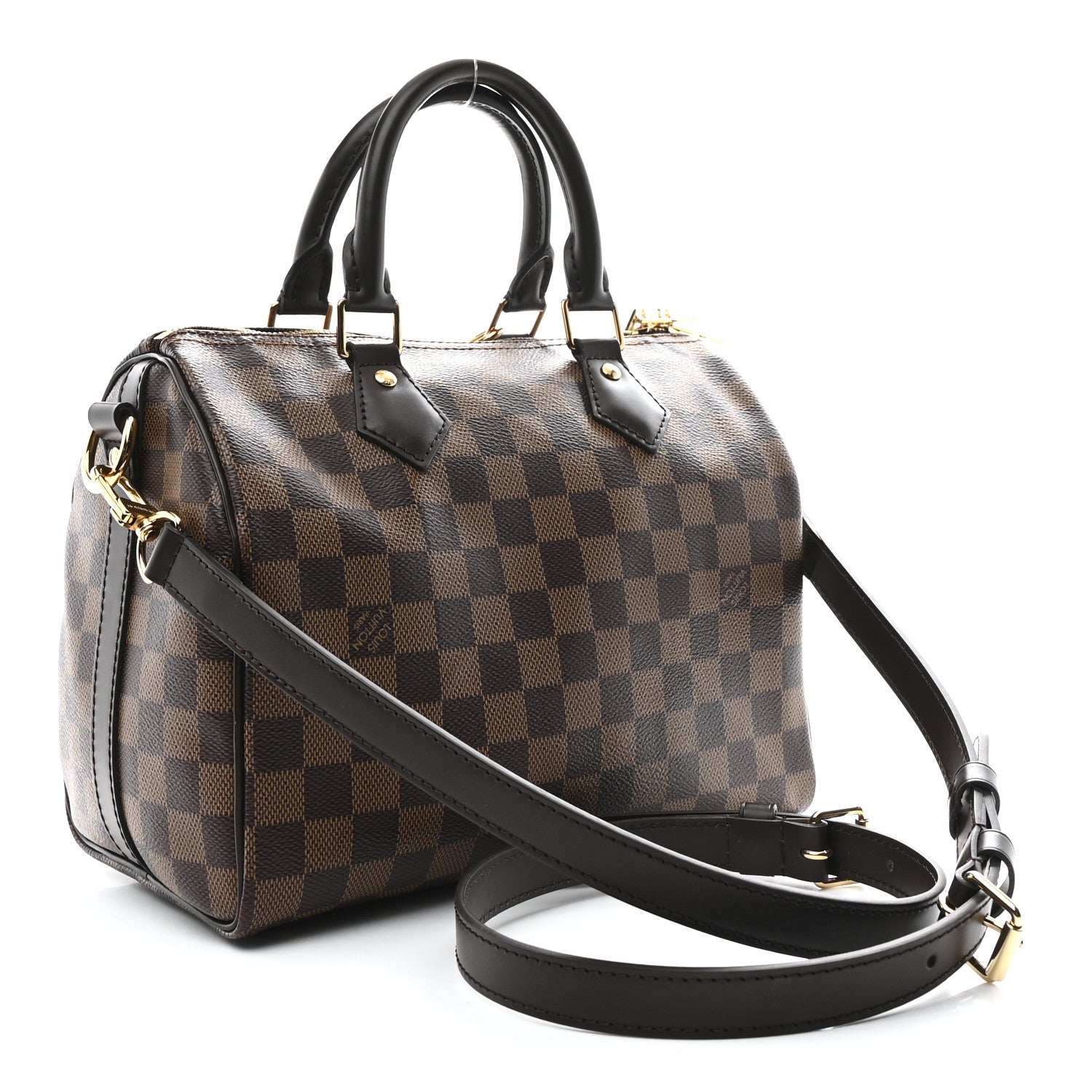 Damier Ebene Speedy Bandouliere 25