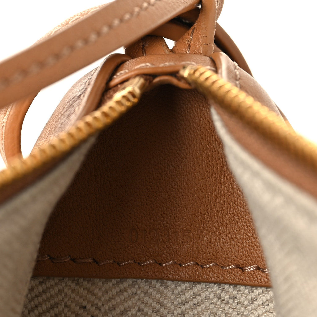 Calfskin Mini Hammock Hobo Tan