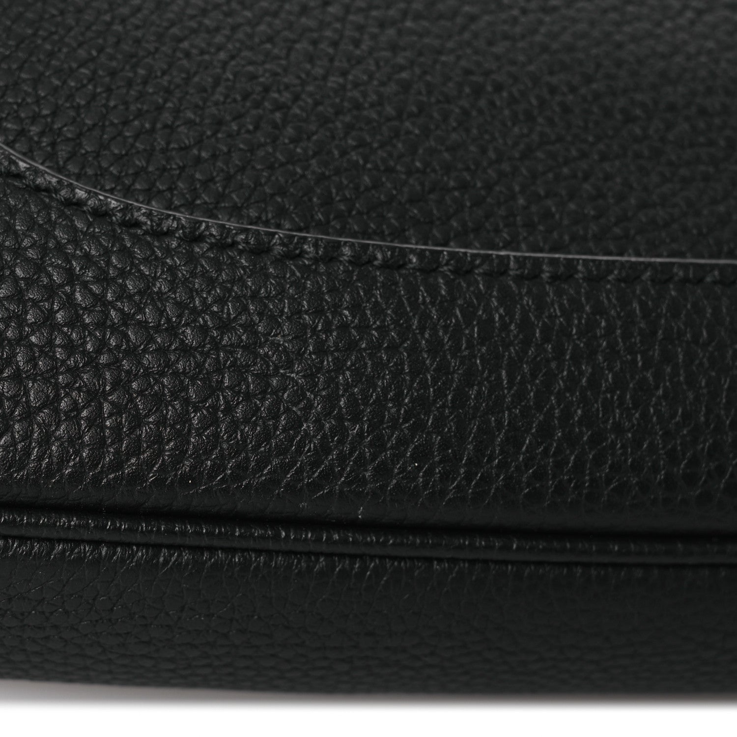 Grained Calfskin Web Medium Jackie 1961 Hobo Black