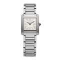 Stainless Steel 21mm Tank Francaise Quartz Watch Silver