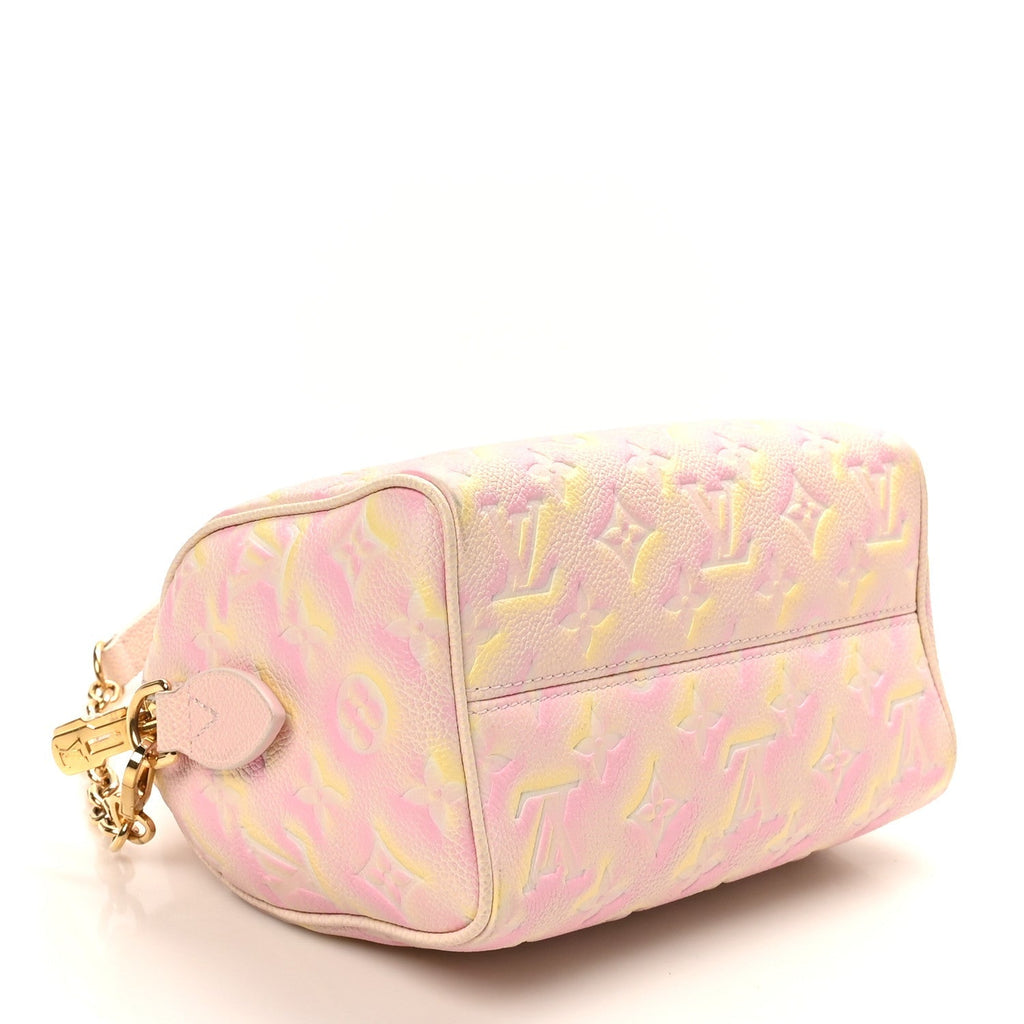 Empreinte Monogram Summer Stardust Speedy 20 Pink