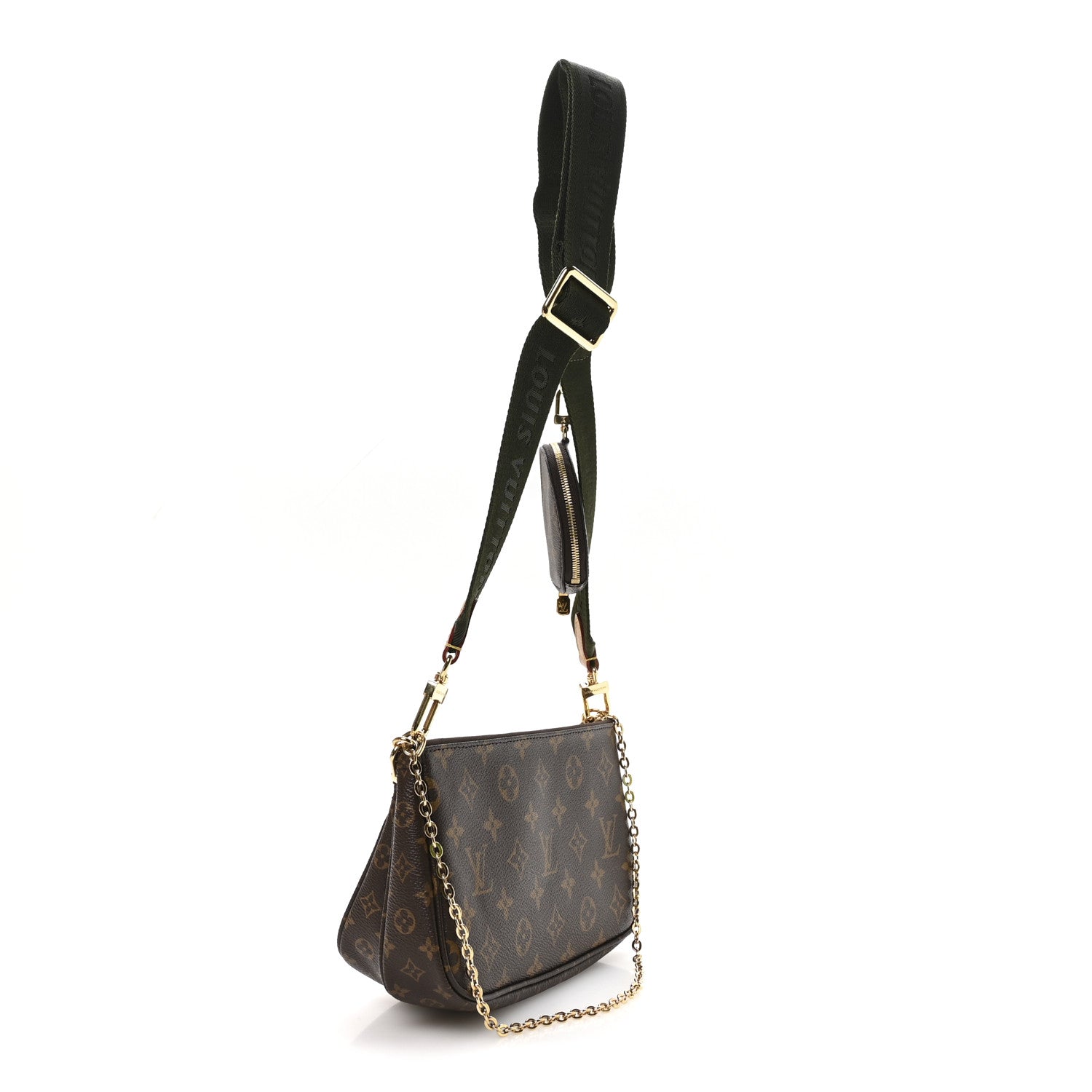 Monogram Multi Pochette Accessories Kaki