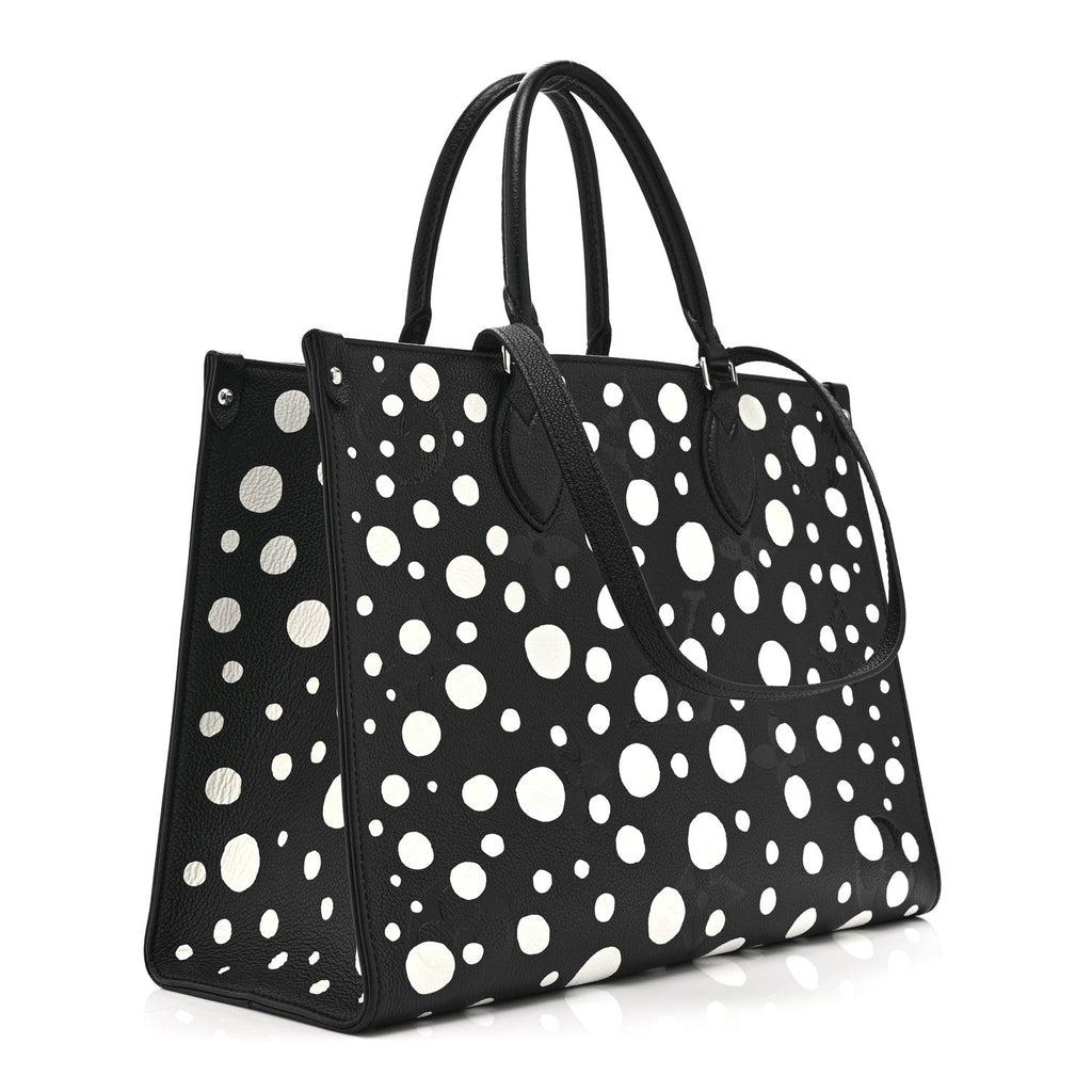 LV X YK Empreinte Monogram Giant Onthego MM Black