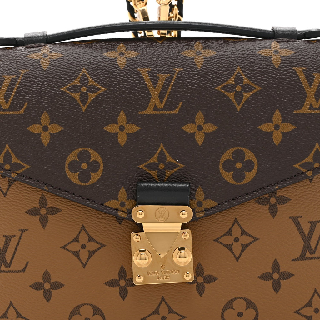 Reverse Monogram Pochette Metis Backpack