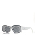 Acetate Sunglasses LW40033I Silver White
