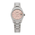 Stainless Steel 31mm Oyster Perpetual Datejust Watch Pink 278240