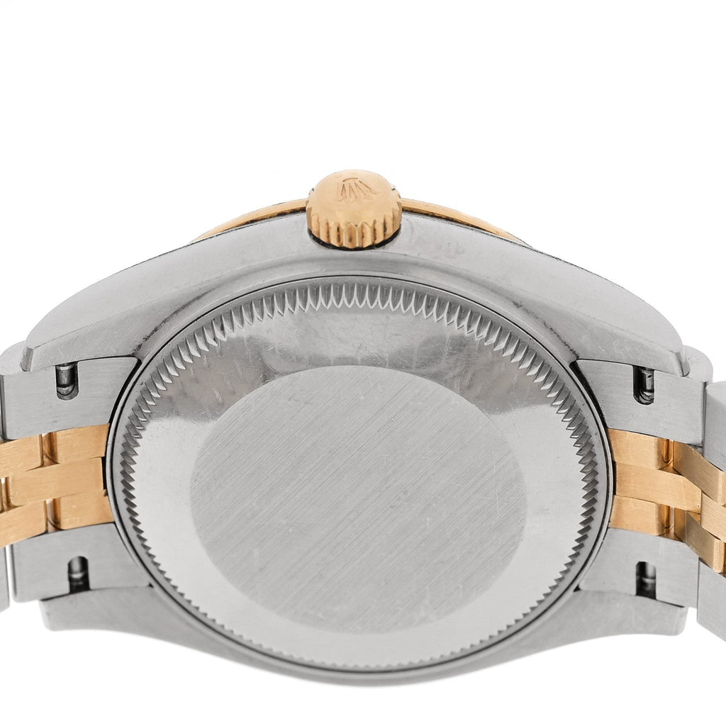 Stainless Steel 18K Yellow Gold 31mm Oyster Perpetual Datejust Watch White Roman 278273