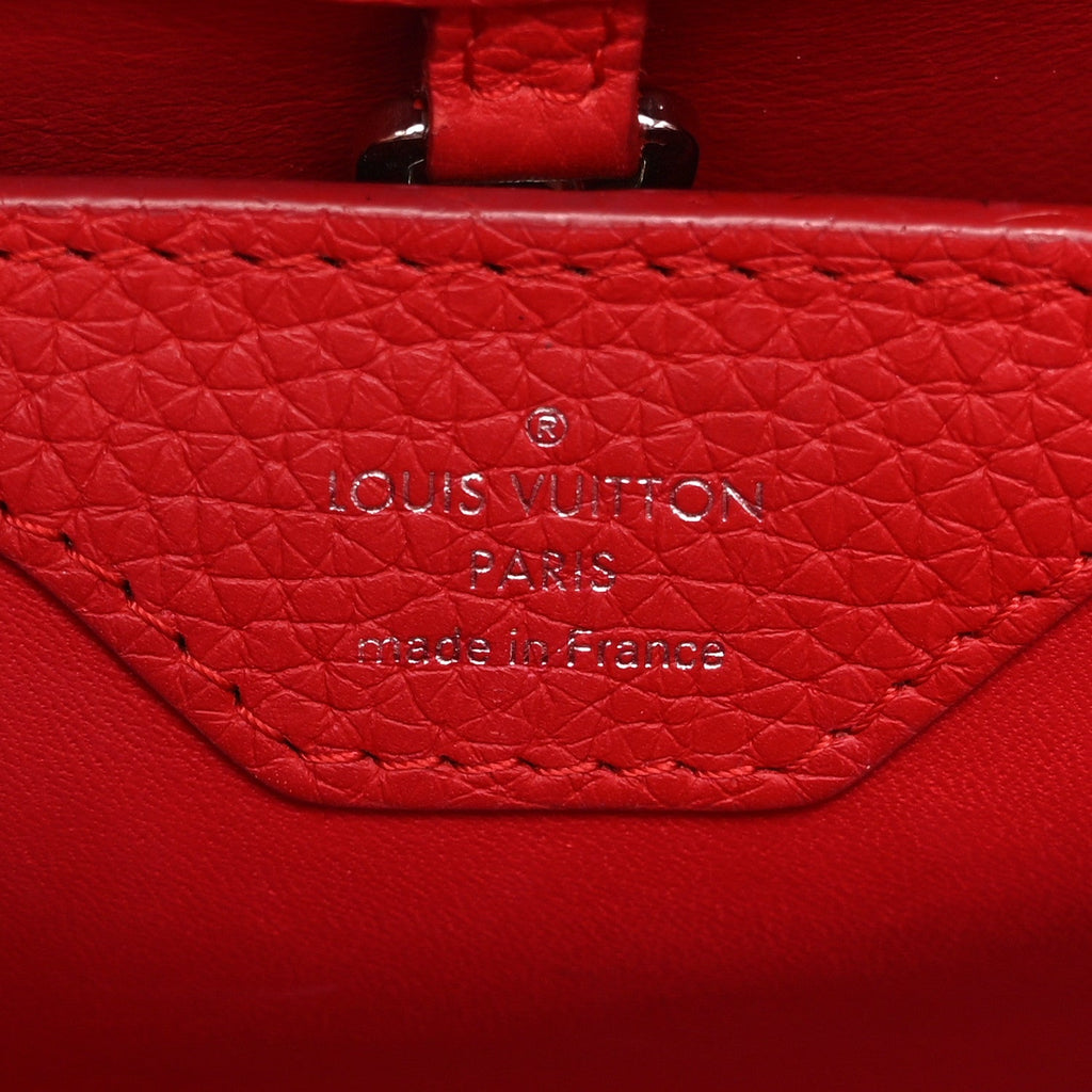 Taurillon Capucines BB Scarlet Red