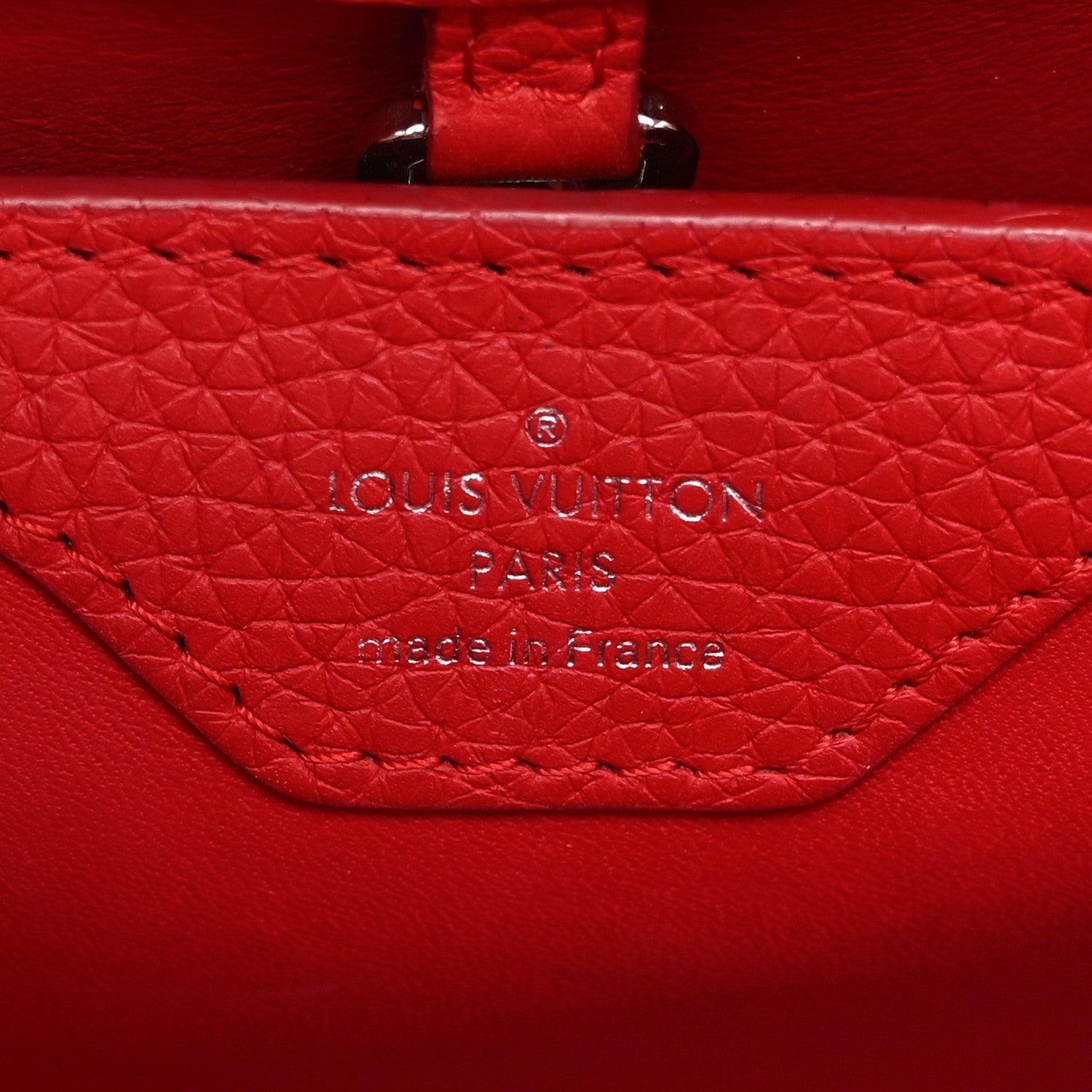Taurillon Capucines BB Scarlet Red