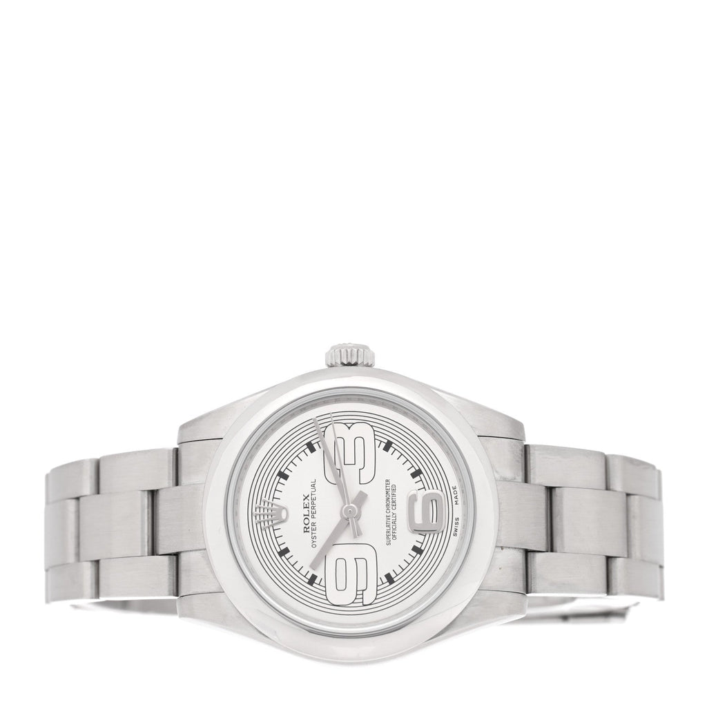 Stainless Steel 31mm Oyster Perpetual Watch Silver 177200