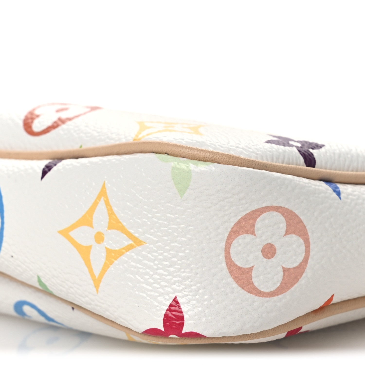 LV X TM Monogram Multicolor Pochette Accessories White
