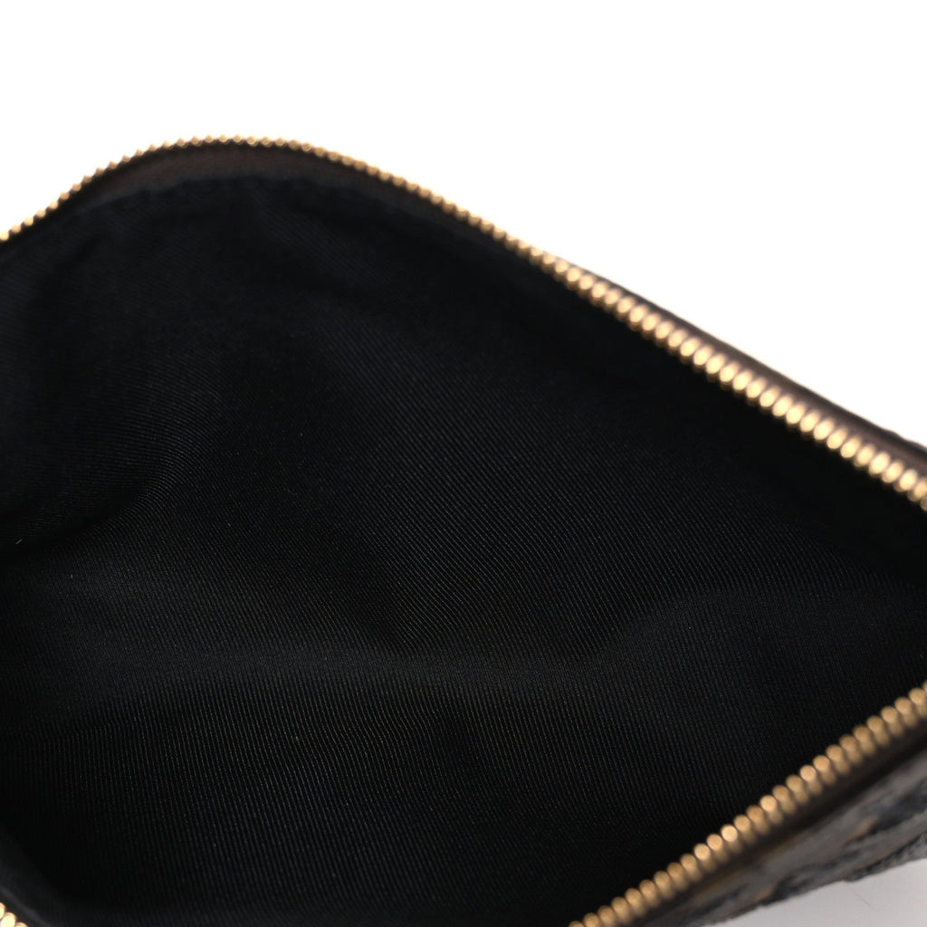 Monogram Sequins Pochette Accessories Black