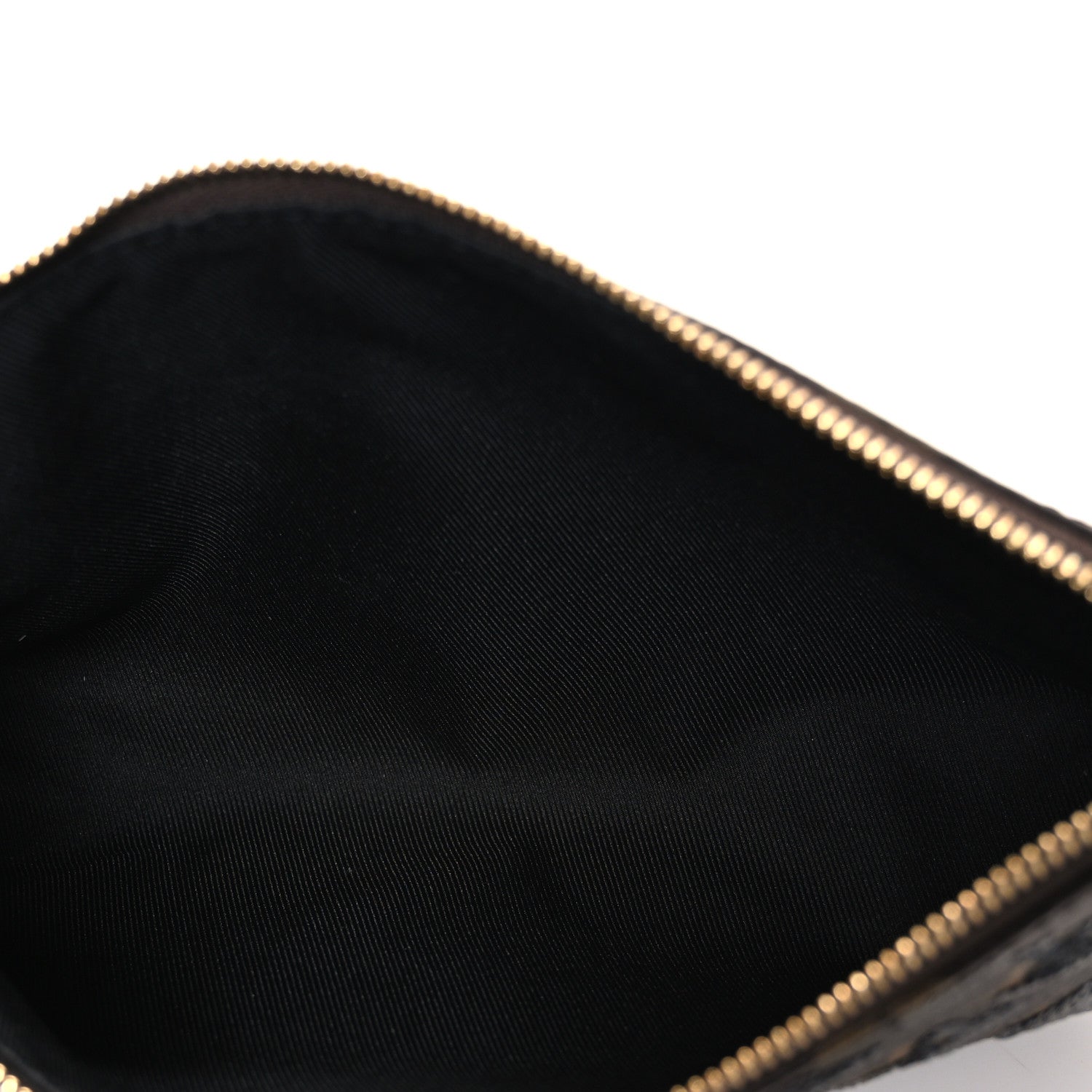 Monogram Sequins Pochette Accessories Black