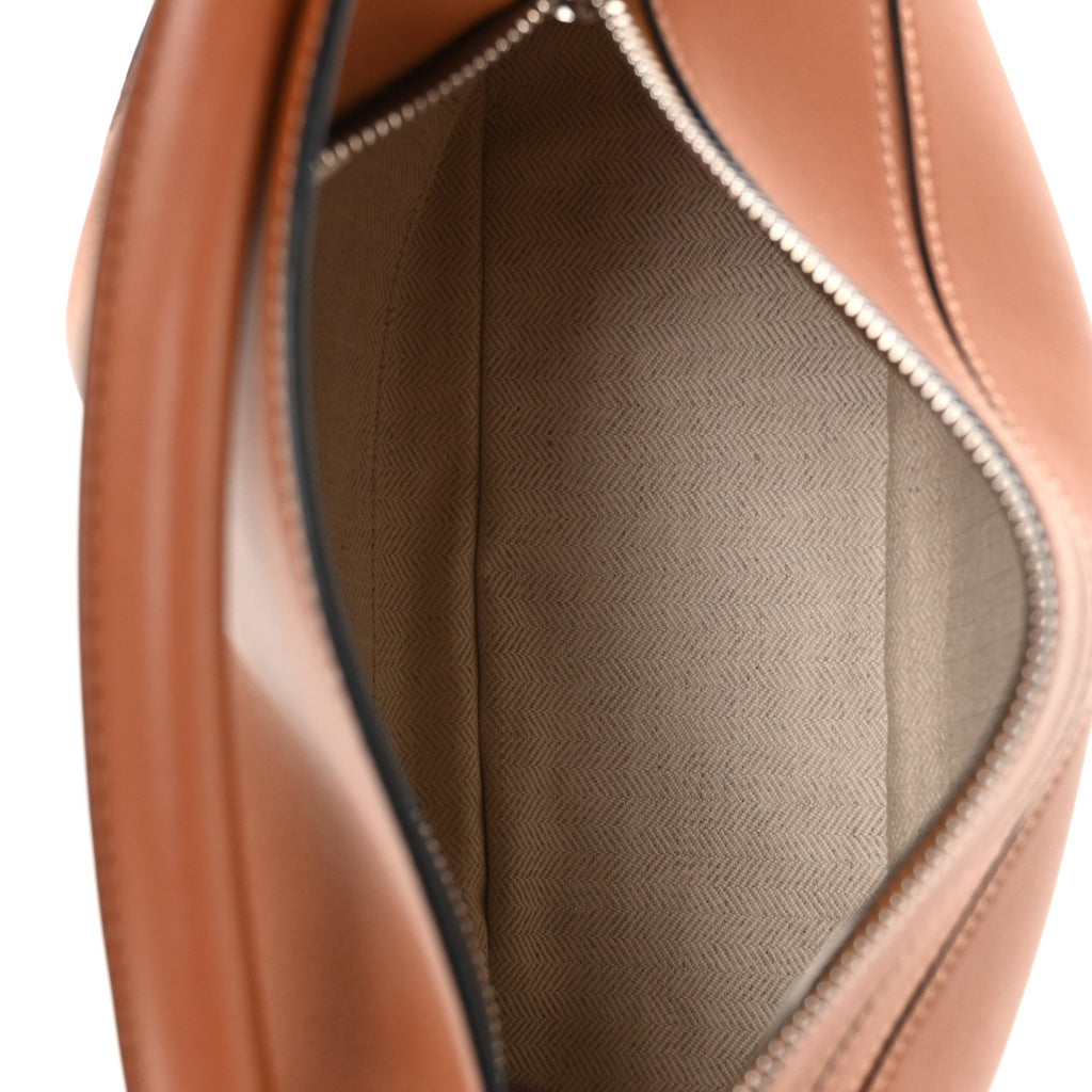 Calfskin Small Puzzle Edge Bag Tan