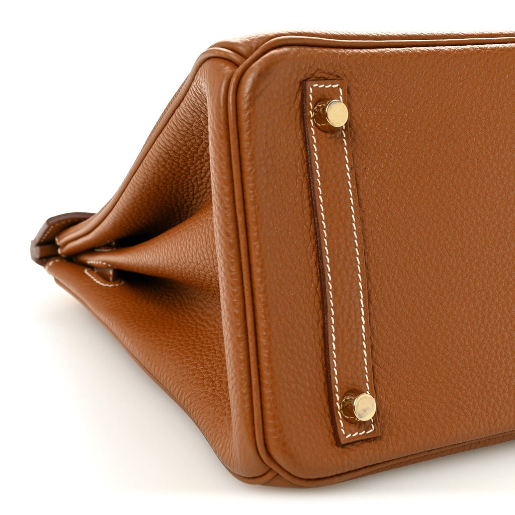Togo Birkin 30 Gold