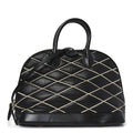 Lambskin Malletage Alma PM Black