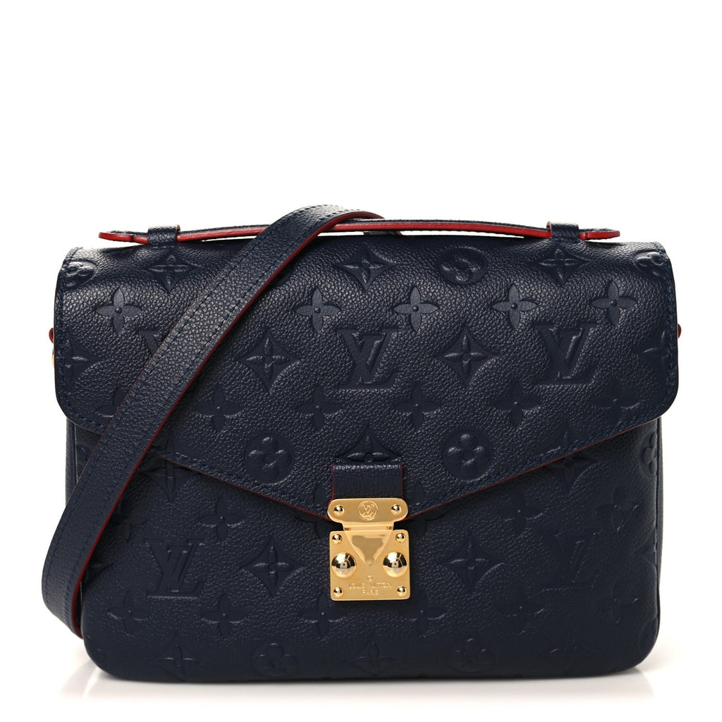Empreinte Pochette Metis Marine Rouge