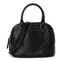 Microguccissima Mini Dome Bag Black