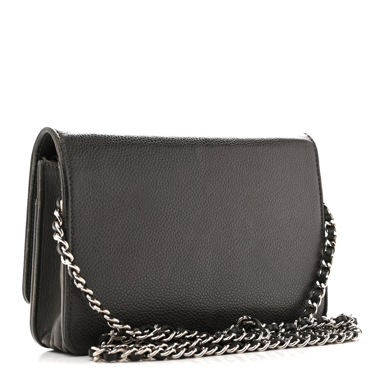 Caviar Timeless CC Wallet on Chain WOC Grey