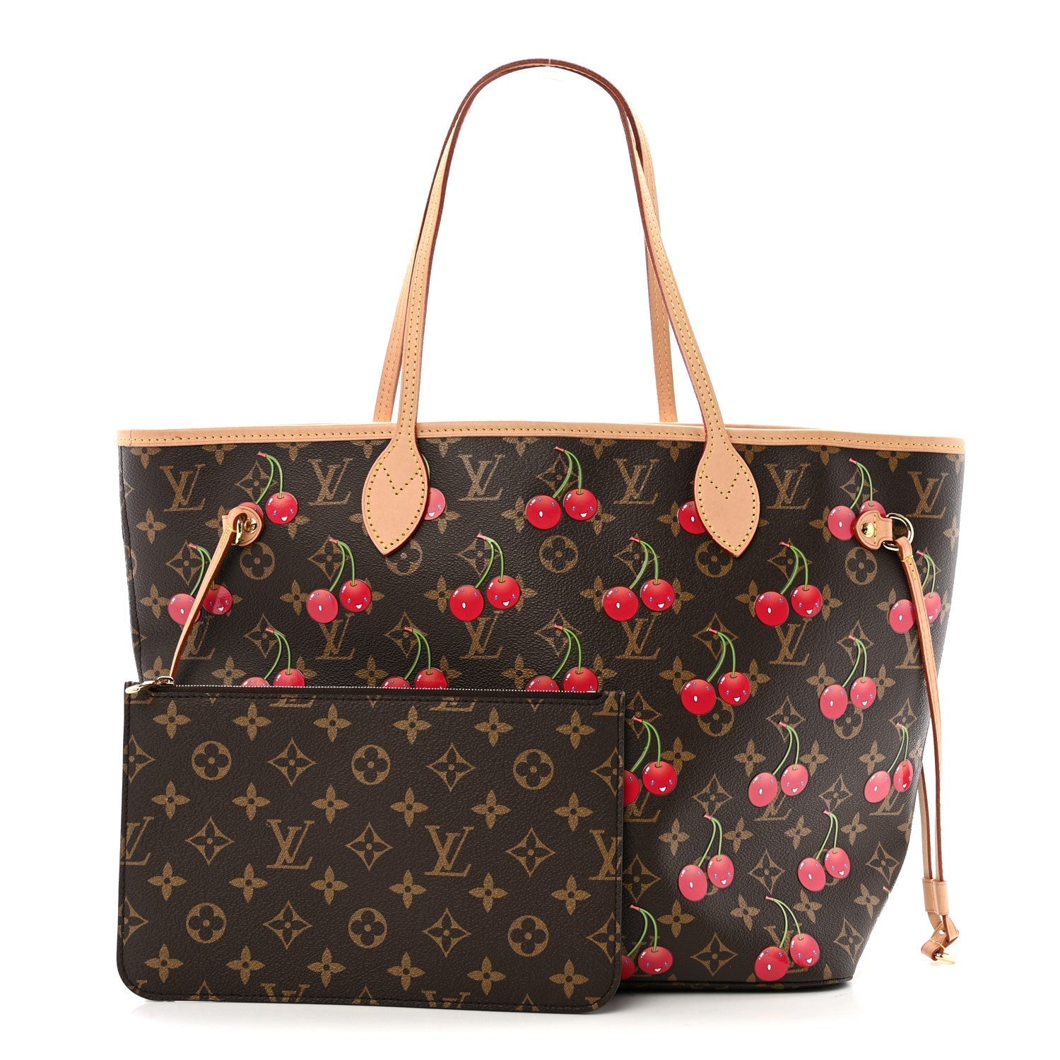 LV X TM Monogram Cerises Neverfull MM