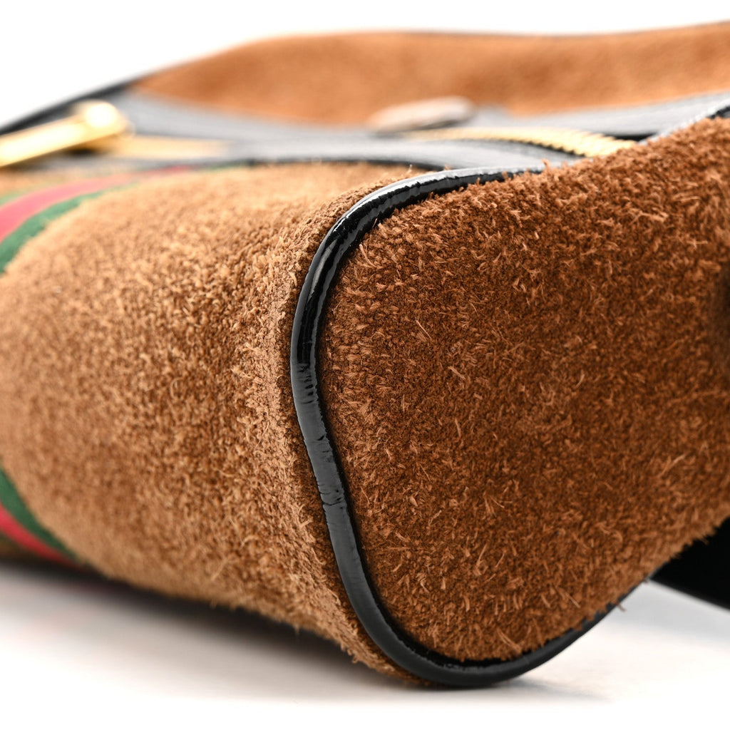 Suede Small Ophidia Belt Bag 85 34 Brown