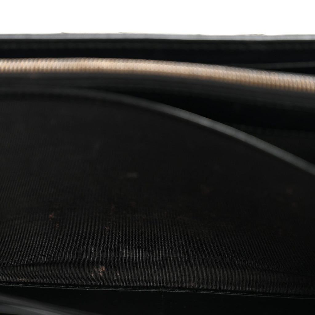 Calfskin Matelasse GG Marmont Chain Wallet Black