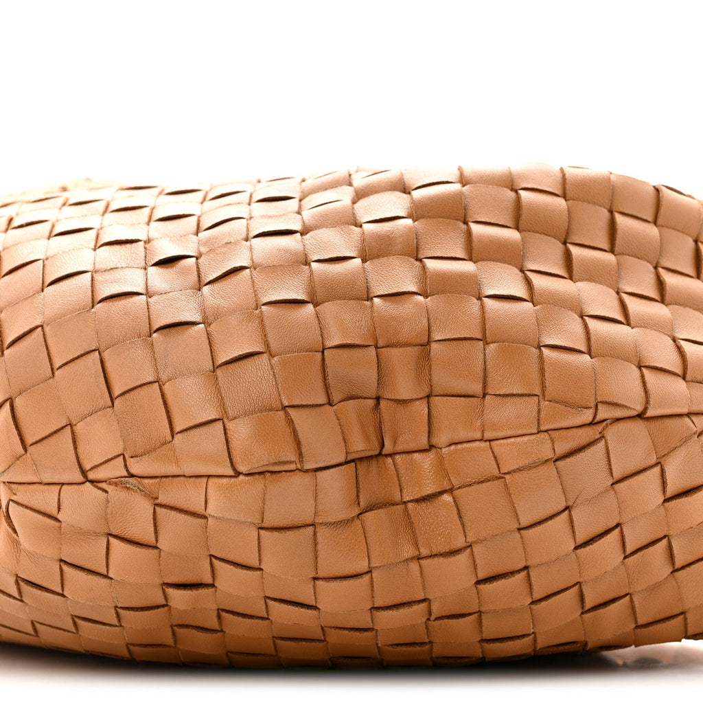 Nappa Intrecciato Small Jodie Caramel