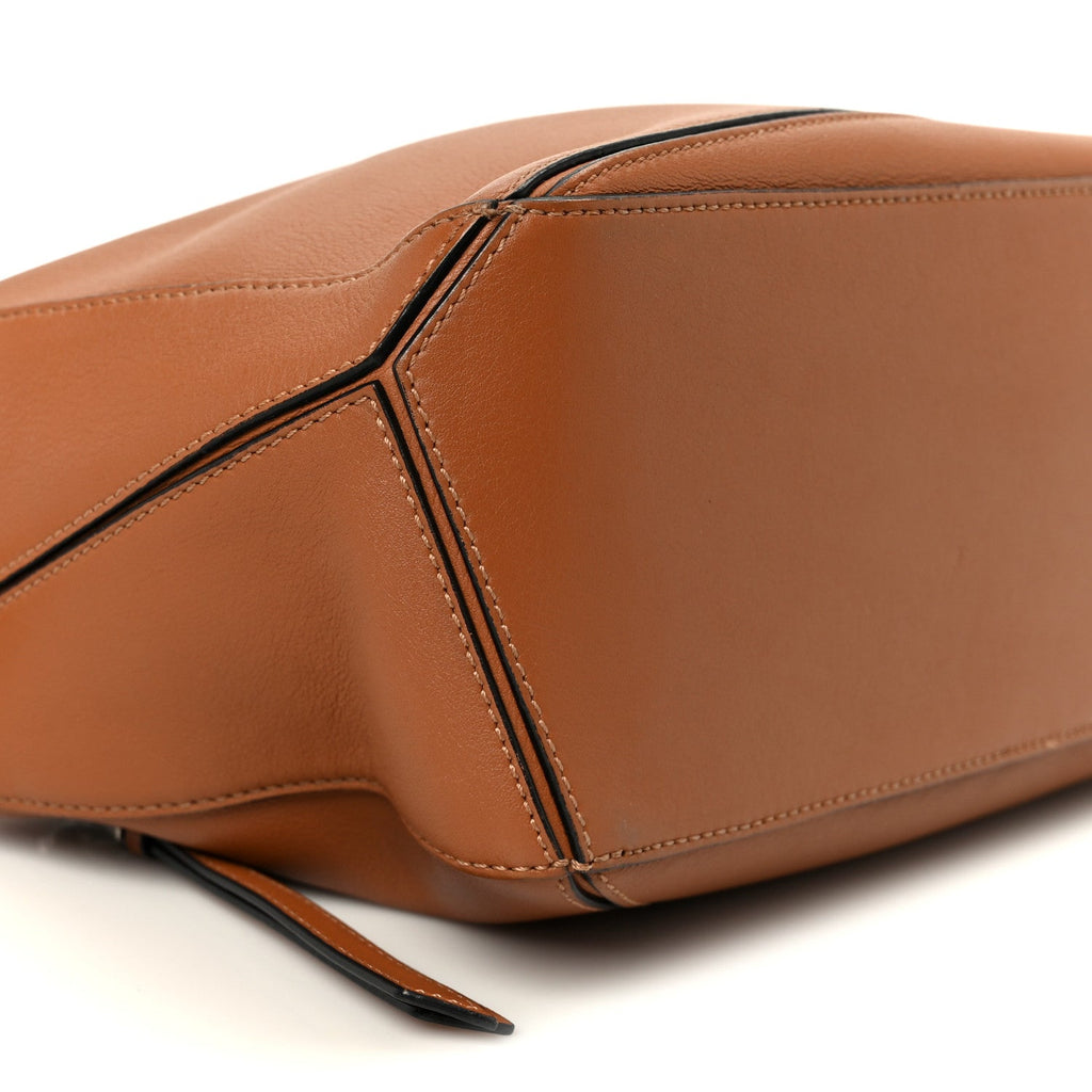 Calfskin Small Puzzle Bag Tan