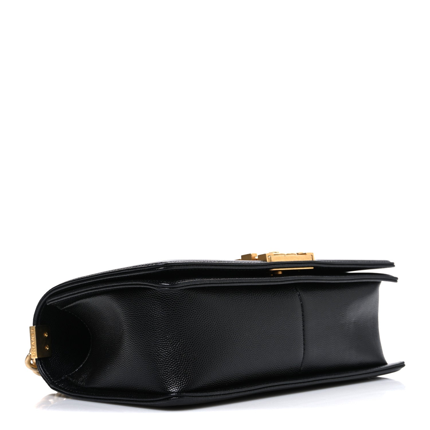 Caviar Quilted Medium Boy Flap Black