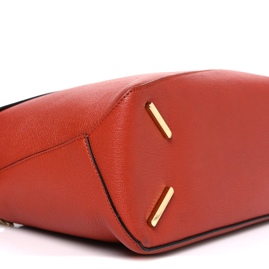 Calfskin Medium Puzzle Bag Scarlet