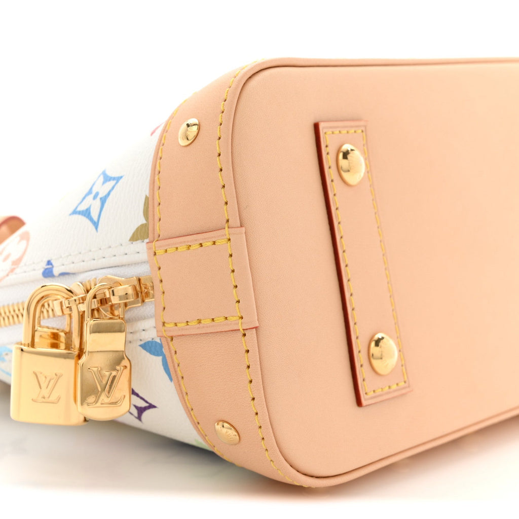 LV X TM Monogram Multicolor Alma BB White