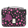 LV x YK Empreinte Monogram Giant Pochette Metis Black Fuchsia
