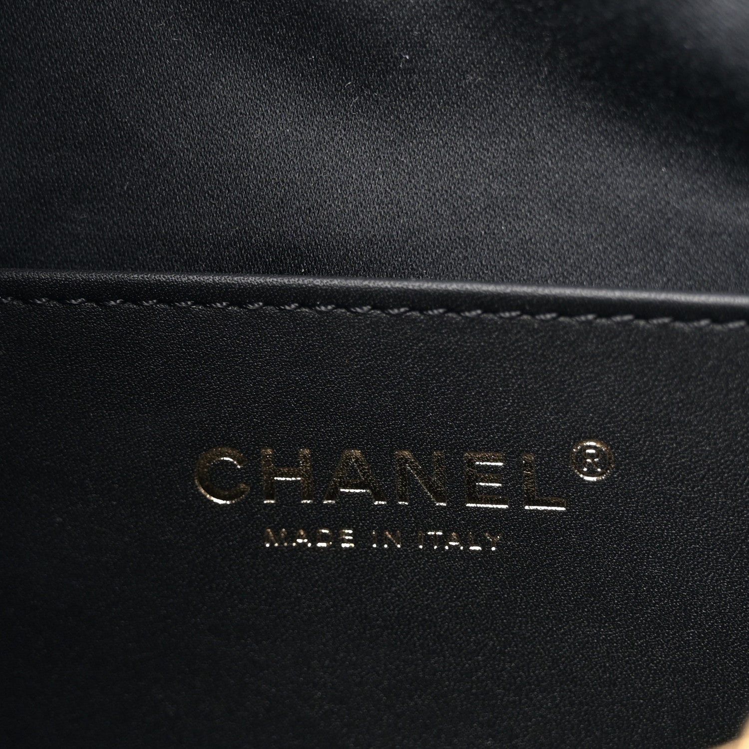 Washed Denim Quilted Mini Chanel 25 Handbag Black