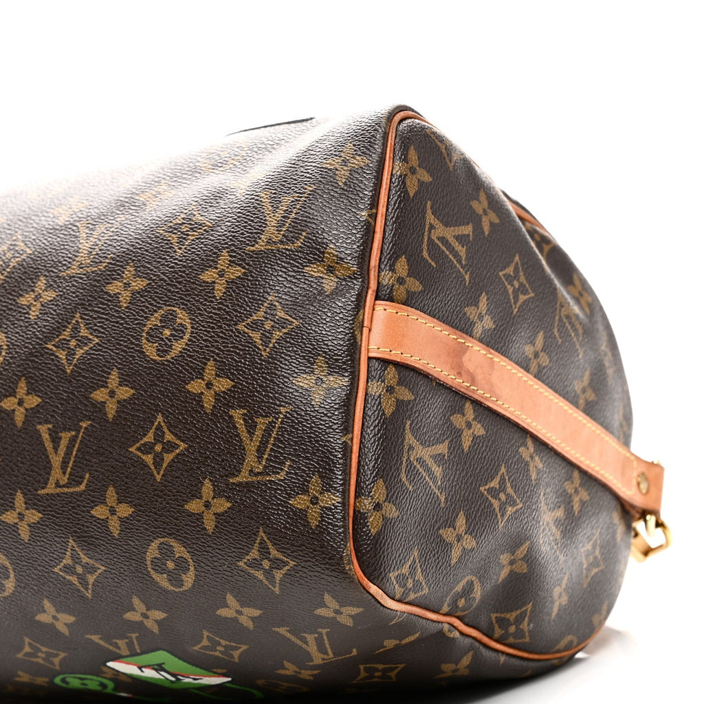 Monogram Patches Speedy Bandouliere 30