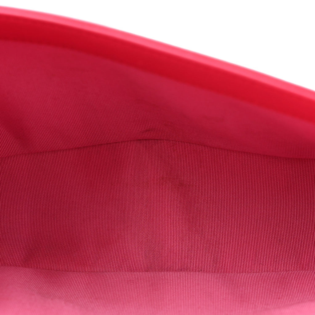 Lambskin Quilted Medium Boy Flap Fuchsia