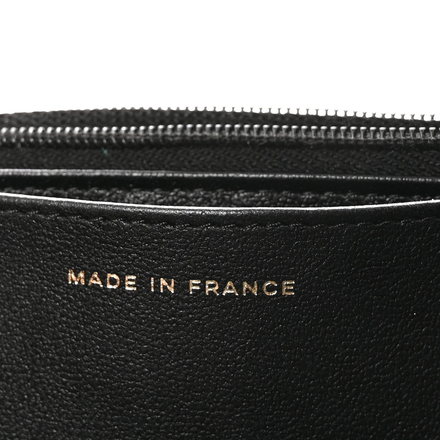 Lambskin Quilted Preppy Satchel Wallet On Chain WOC Black