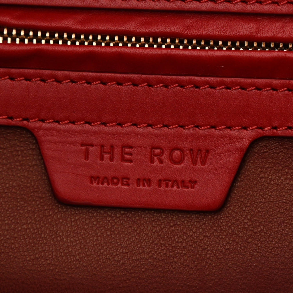 Calfskin Polly Tote Red