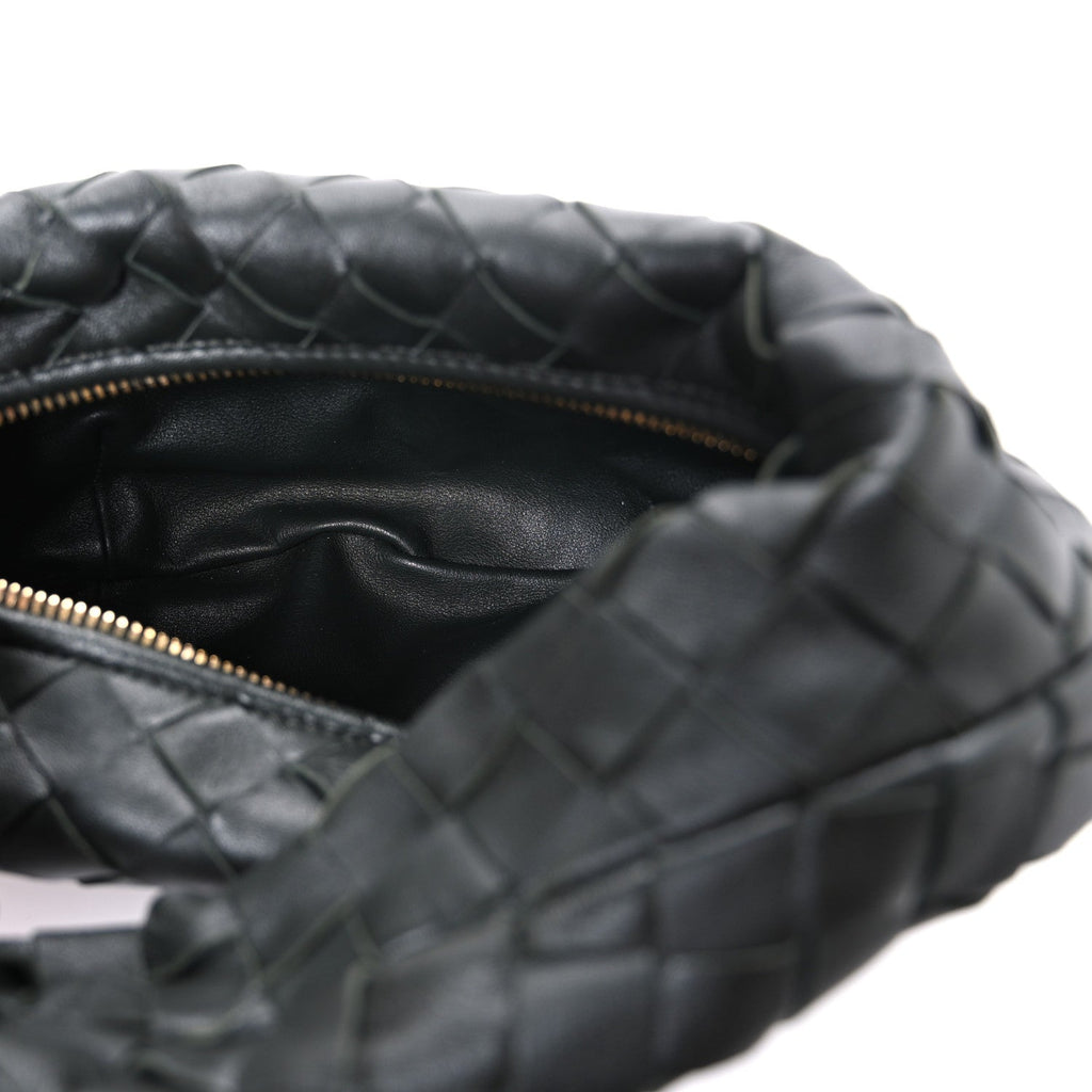 Nappa Intrecciato Mini Jodie Dark Moss