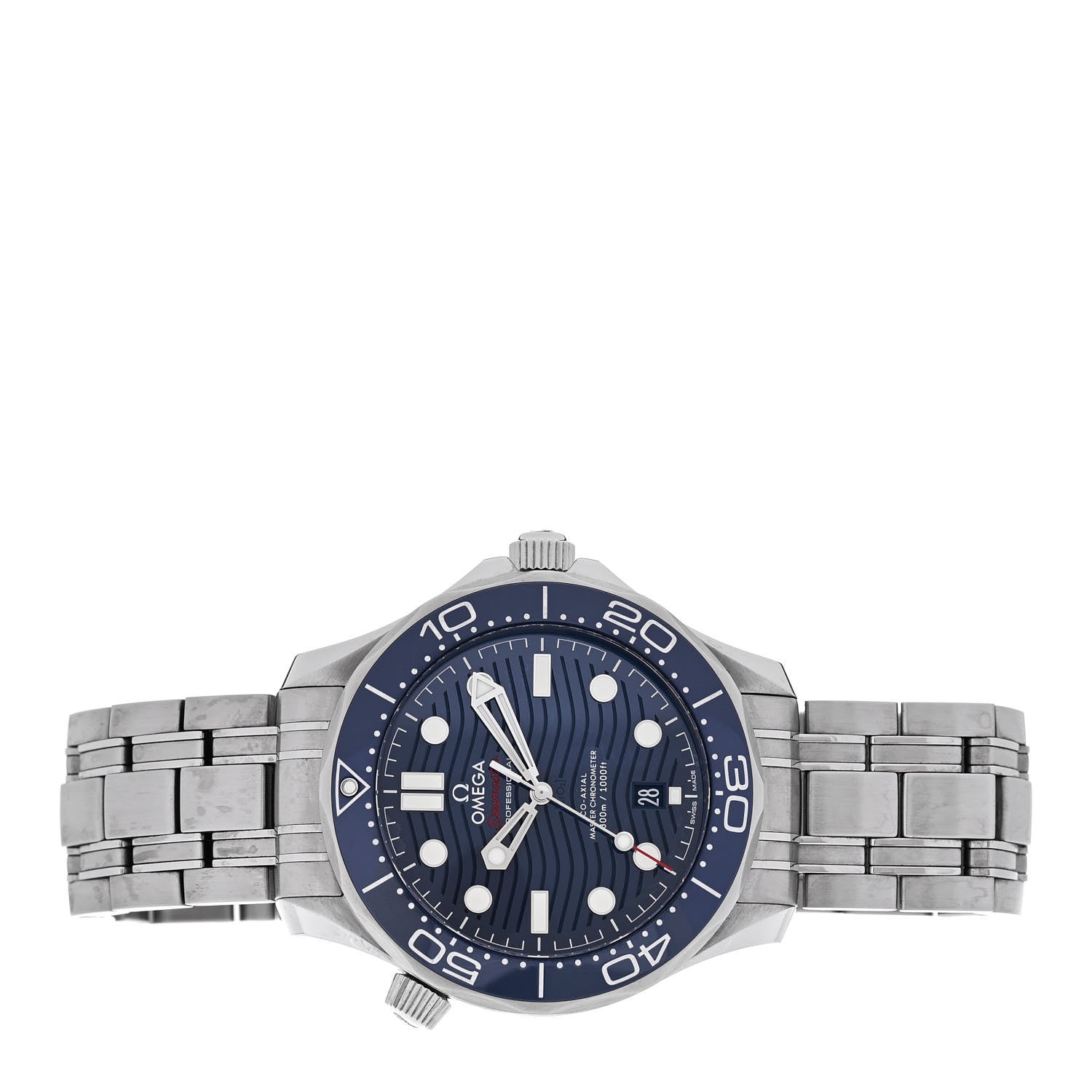 Stainless Steel 42mm Seamaster Diver 300M Automatic Watch Blue 210.30.42.20.03.001