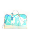 PVC Monogram Keepall Bandouliere 50 Iridescent Prism