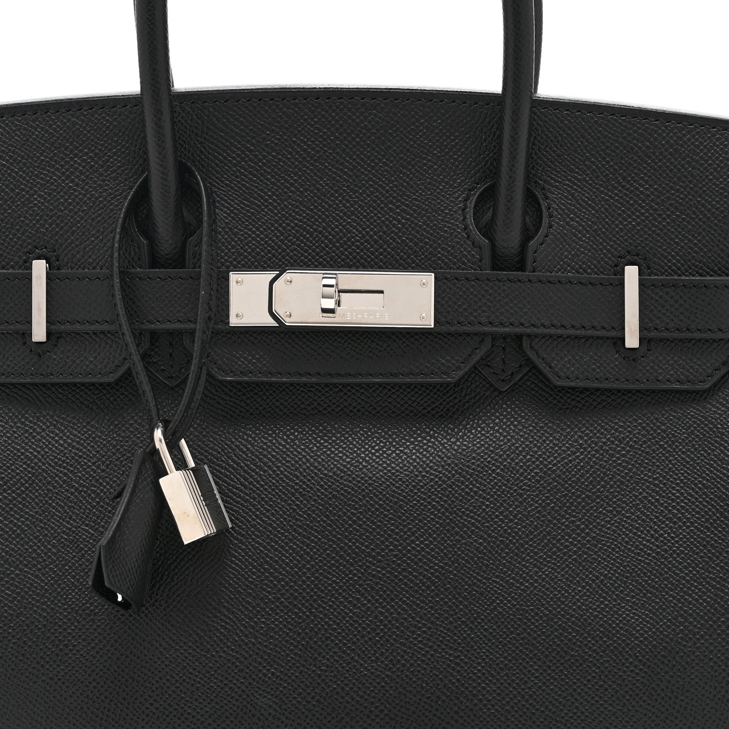 Epsom Birkin 30 Black