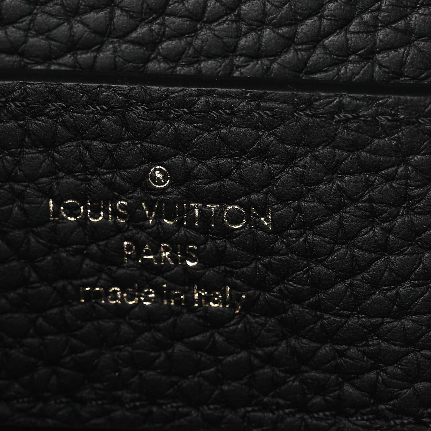 Taurillon Mini Capucines Black