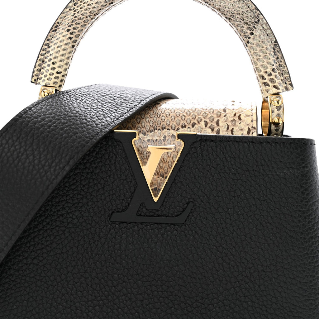 Taurillon Ayers Mini Capucines  Black