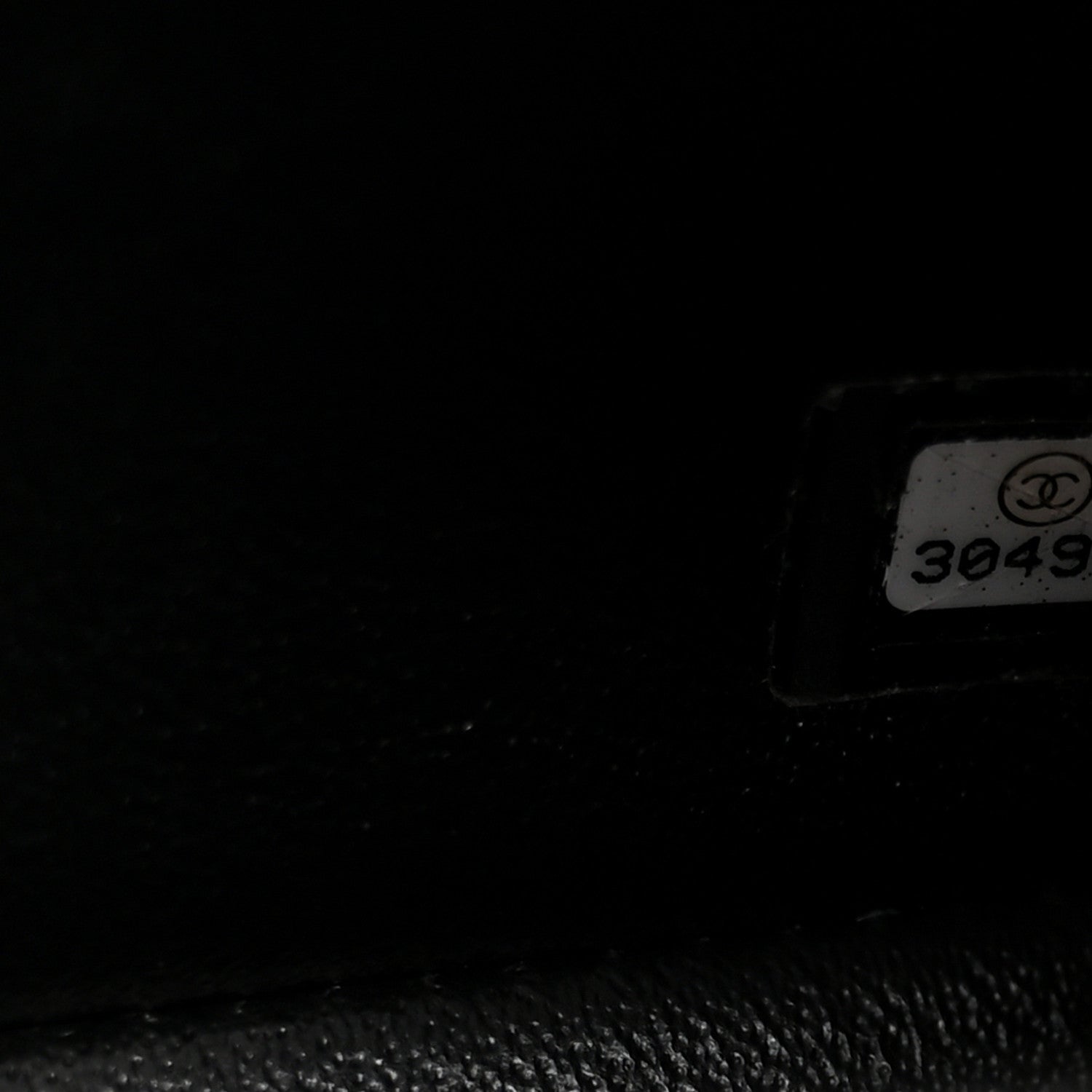 Lambskin Quilted Mini Rectangular Flap Black