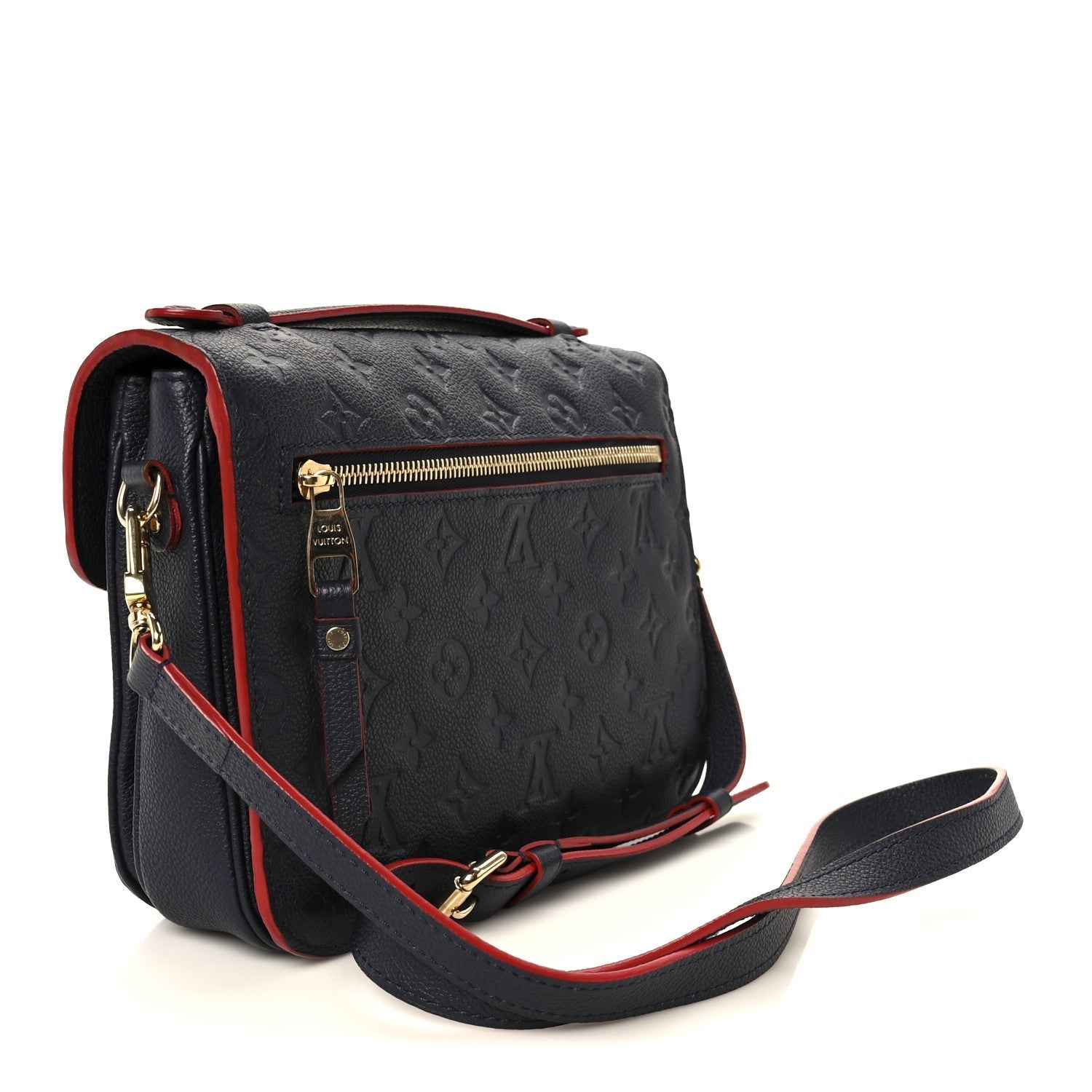 Empreinte Pochette Metis Marine Rouge
